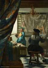 Poster: Vermeer - The Art of Painting