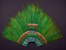 Poster: Quetzal Feathered Headdress