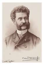 Magnet: Johann Strauss Porträt